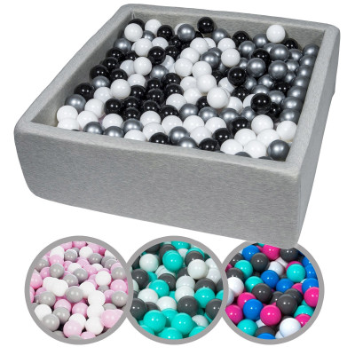 Square ball pit + 450 balls